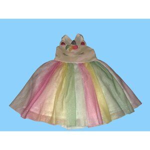 Adorable Unicorn Rainbow Tutu Dress For Little Girls - Size 3 Princess Group